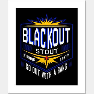 Deep Rock Galactic Blackout Stout from the Abyss Bar Posters and Art